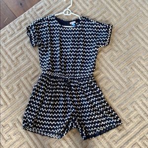 JCREW GIRLS POLKA DOT ROMPER
